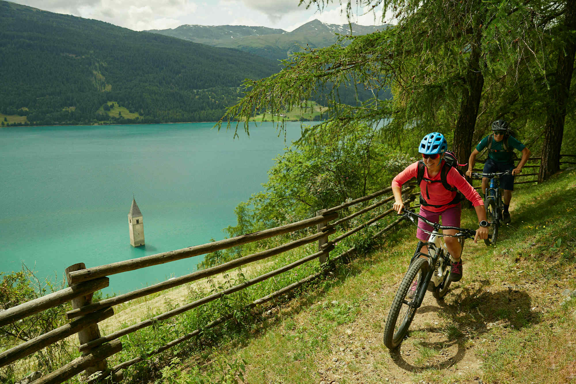 Drei-Länder-Enduro Tour am Reschen
